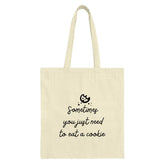 Cookie Tote Bag, Funny Tote Bag, Eat A Cookie, Foodie Gift Idea, Baker Gift, Gift for Her, Gift for Friend, Motivational Tote, Cute Tote - Tawshia